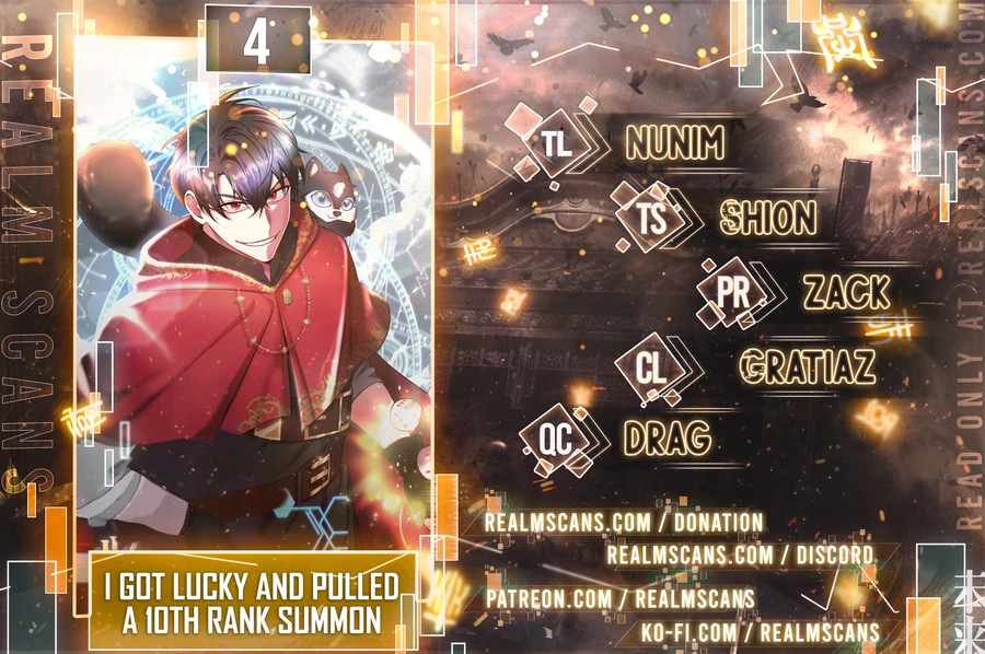 I Got Lucky And Pulled A 10th Rank Summon Chapter 4 1